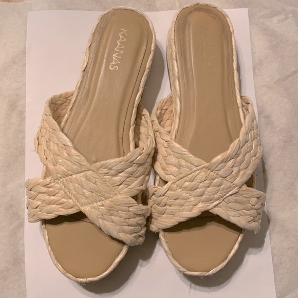 Kaanas Inagua Sandal in Natural size 8 from REVOLVE - Picture 6 of 8